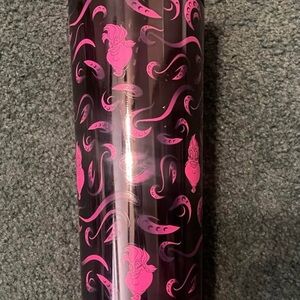 Purple and Pink Patterned Tumbler